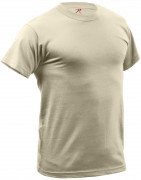 Rothco Quick Dry Moisture Wicking T-shirt Desert Tan 9570