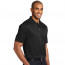 Потоотводящая мужская черная футболка поло с жаккардовой текстурой Port Authority - Классическая жаккардовая черная футболка поло Port Authority Men's Performance Fine Jacquard Polo Black