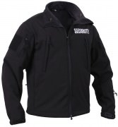 Rothco Special Ops Soft Shell Security Jacket Black - 97670