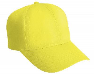 Бейсболка флуоресцентная Port Authority Solid Enhanced Visibility Cap Safety Yellow, фото