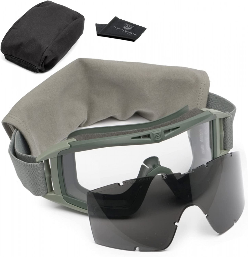 Revision Desert Locust Military Goggle System Foliage Green 4 0309 9514