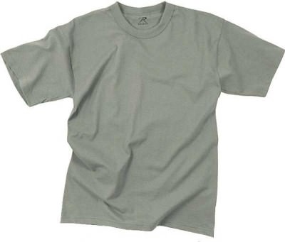 Футболка лиственно зеленая хлопковая Rothco T-Shirt 100% Cotton Foliage Green 6370, фото