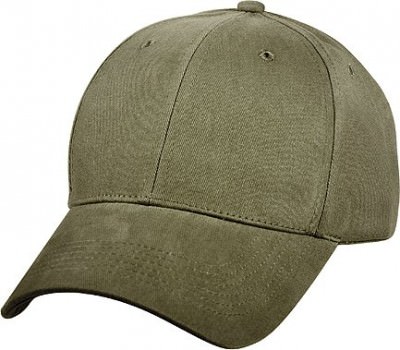 Бейсболка оливковая Rothco Supreme Solid Color Low Profile Cap Olive Drab 8289, фото