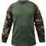 Боевая рубашка под бронежилет лесной камуфляж Rothco Military FR NYCO Combat Shirt Woodland Camo 90025 - Боевая рубашка под бронижилет Rothco Military FR NYCO Combat Shirt Woodland Camo - 90025