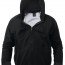 Черная толстовка с утепляющим подкладом Rothco Thermal Lined Hooded Sweatshirt Black 6260 - Черная толстовка с утепляющим подкладом Rothco Thermal Lined Hooded Sweatshirt Black 6260