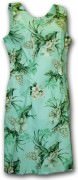 Pacific Legend Hawaiian Short Tank Dress - 315-3359 Sage