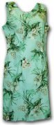 Pacific Legend Hawaiian Short Tank Dress - 315-3359 Sage