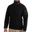 Пуловер флисовый черный Rothco Quarter Zip Fleece Pullover Black 97340 - Пуловер флисовый черный Rothco Quarter Zip Fleece Pullover Black 97340