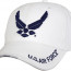 Бейсболка Rothco Deluxe U.S. Air Force Wing Low Profile Insignia Cap White 9154 - Лицензированная бейсболка Rothco Deluxe U.S. Air Force Wing Low Profile Insignia Cap White 9154