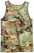 Rothco Camo Tank Top Woodland Camo 6702