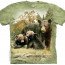 Футболка с медведями The Mountain T-Shirt Black Bear Family 105980 - Футболка с медведями The Mountain T-Shirt Black Bear Family 105980