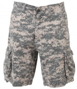 Rothco Vintage Infantry Utility Shorts ACU Digital Camouflage - 2520