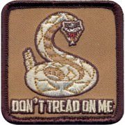 Rothco Don't Tread On Me Morale Patch 72201