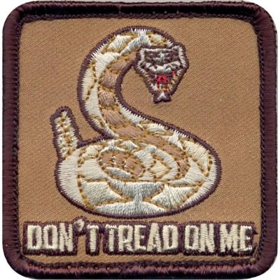 Нашивка с символом Гадсденовского флага Rothco Don't Tread On Me Morale Patch 72201, фото