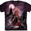 Футболка с ведьмой The Mountain T-Shirt Blood Moon 105935 - Футболка с ведьмой The Mountain T-Shirt Blood Moon 105935