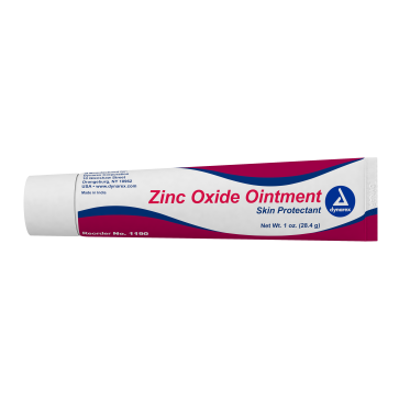 Мазь против опрелостей и раздражений Dynarex Zinc Oxide 25% Skin Protectant Ointment 57 g (2 oz), фото