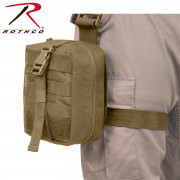 Rothco Drop Leg Medical Pouch Coyote Brown 21755