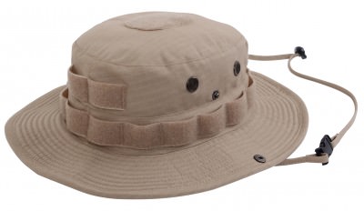 Тактическая песочная панама Rothco Tactical Boonie Hat Rip-Stop Tan 5628, фото