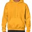 Толстовка пуловер с капюшоном золотая Gildan Mens Hooded Sweatshirt Gold - Толстовка пуловер с капюшоном золотая Gildan Mens Hooded Sweatshirt Gold