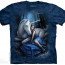 Футболка с единорогом The Mountain T-Shirt Blue Moon 105919 - Футболка с единорогом The Mountain T-Shirt Blue Moon 105919
