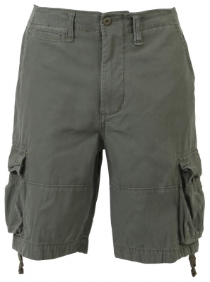 Шорты утилитарные винтажные оливковые Rothco Vintage Infantry Utility Shorts Olive Drab 2544, фото