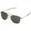 Очки American Optical The Original Pilot Polarized Sunglasses 52mm Gold Frame 10706 - AO® The ORIGINAL Pilot Polarized Sunglasses 52mm - Gold Frame # 10706