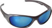Rothco 9mm Sunglasses Grey Frame / Blue Mirror Lens