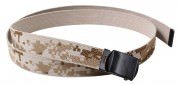 Rothco Camo Reversible Web Belt Desert Digital Camo/ Tan 4682