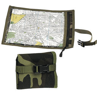 Сумка-планшет для карты лесной камуфляж вудланд Rothco Map and Document Case Woodland Camo 9195, фото