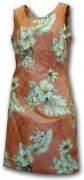 Pacific Legend Hawaiian Short Tank Dress - 315-3162 Peach