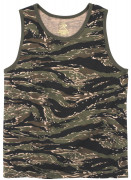 Rothco Camo Tank Top Tiger Stripe Camo 8723