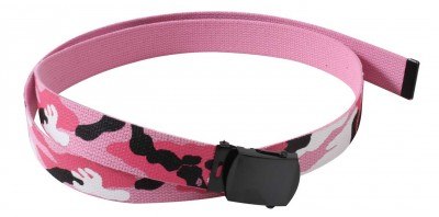 Ремень Rothco Camo Reversible Web Belt - Pink Camo / Pink - 4285, фото