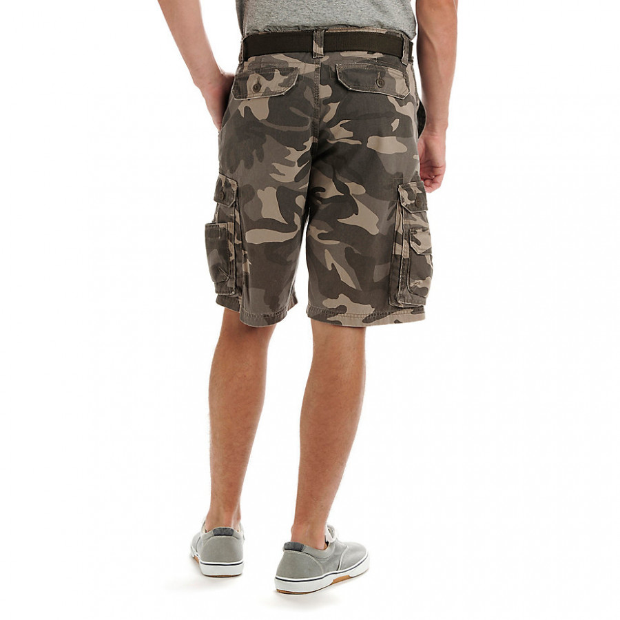 Mens cargo shorts camouflage top