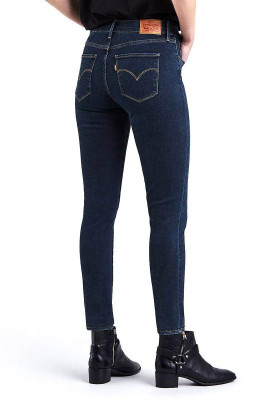Женские супероблегающие джинсы с высокой посадкой Levi's 720 High Rise Super Skinny Jean Essential Blue 527970002, фото