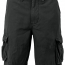 Мужские шорты Rothco Vintage Infantry Utility Shorts Black - 2552 - Шорты утилитарные винтажные Rothco Vintage Infantry Utility Shorts Black - 2552