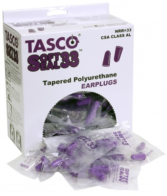 Беруши одноразовые резиновые Tasco Soft Seal Non-Corded Foam Earplugs (200 Per Box) 4715, фото