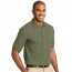 Хлопковая мужская оливковая классическая футболка поло Port Authority Men's Pique Knit Polo Faded Olive - Хлопковая мужская оливковая классическая футболка поло Port Authority Men's Pique Knit Polo Faded Olive