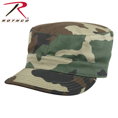 Американская военная кепка лесной камуфляж Rothco Fatigue Cap Woodland Camo 4510, фото