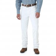 Wrangler Men's Cowboy Cut Slim Fit Jean White 0936WHI