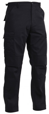 Тактические полицейские черные брюки Rothco SWAT Cloth BDU Pants Black 6215, фото