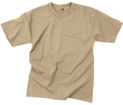 Футболка Rothco 100% Cotton T-Shirt Desert Sand 8570, фото