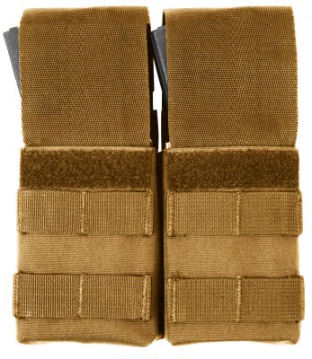 Подсумок для двух магазинов койот M16 Rothco MOLLE Double M16 Pouch w/ Insert Coyote 50115, фото