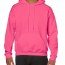 Толстовка Gildan Mens Hooded Sweatshirt Safety Pink - Мужская спортивная толстовка Gildan Mens Hooded Sweatshirt Safety Pink