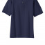 Хлопковая мужская темно-синяя классическая футболка поло Port Authority Men's Pique Knit Polo Navy - Хлопковая мужская темно-синяя классическая футболка поло Port Authority Men's Pique Knit Polo Navy