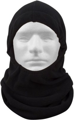 Черная длинная флисовая балаклава с регулировкой Rothco Polar Fleece Adjustable Balaclava Black, фото