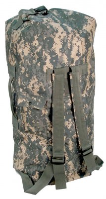 Вещевой мешок Даффл армейский Rothco G.I. Type Enhanced Double Strap Duffle Bag ACU Digital Camo 2474, фото