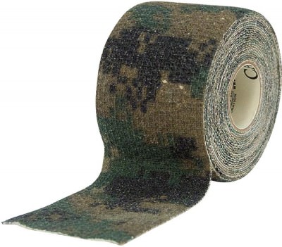 Лента маскировочная оружейная лесной цифровой камуфляж McNETT® Camo-Form™ Camo Wrap MARPAT Woodland Digital 9412, фото