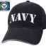 Лицензионная темно-синяя винтажная бейсболка с вышитой надписью «NAVY» Rothco Vintage Navy Low Profile Cap 9881 - Темно-синяя винтажная бейсболка с надписью «NAVY» Rothco Vintage Navy Low Profile Cap 9881