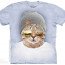 Футболка с котом хипстером The Mountain T-Shirt Cool Hipster Cat 105948 - Футболка с котом хипстером The Mountain T-Shirt Cool Hipster Cat 105948