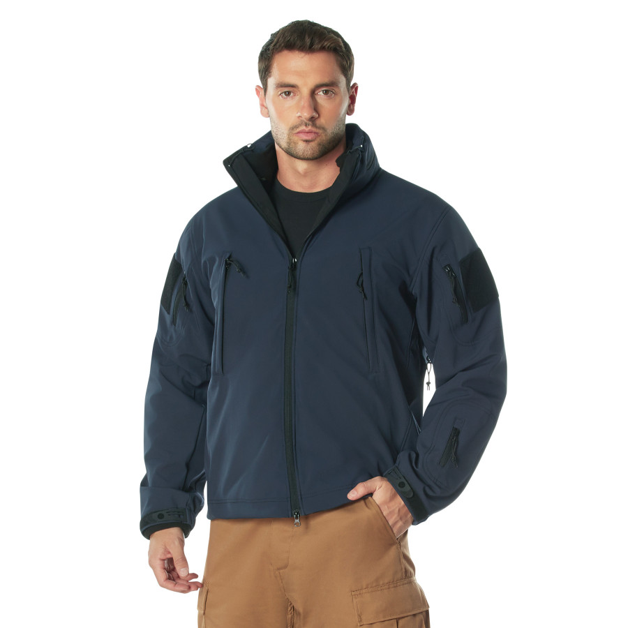 Rothco 3 in 1 Spec Ops Soft Shell Jacket Midnight Navy Blue 39430